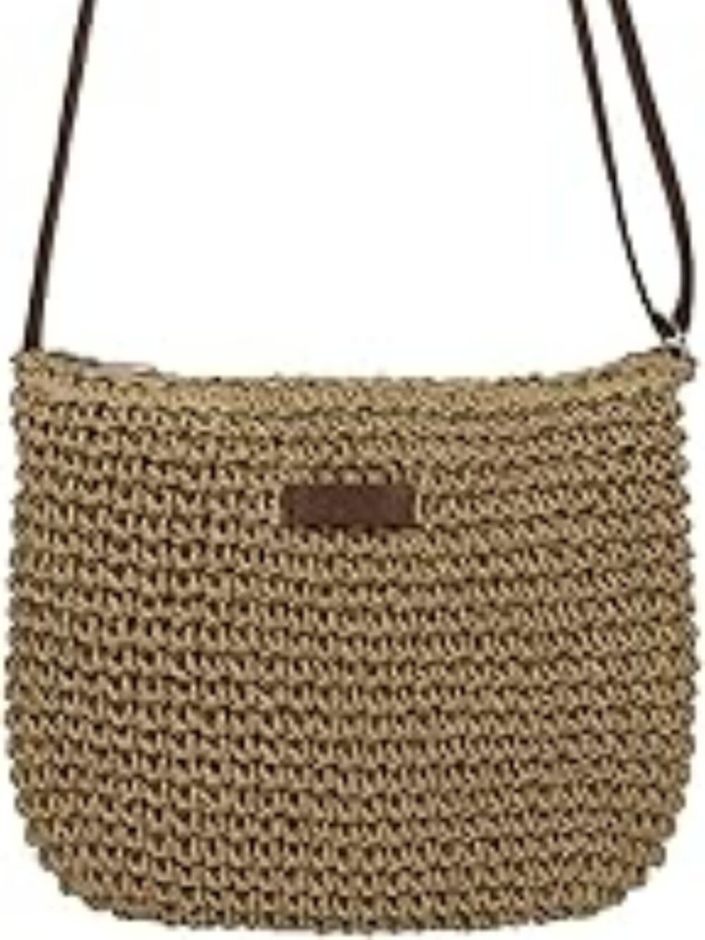 Shoulder Hand Woven Straw Bag Ocean Vacation Boho Beach Purse Wicker - New